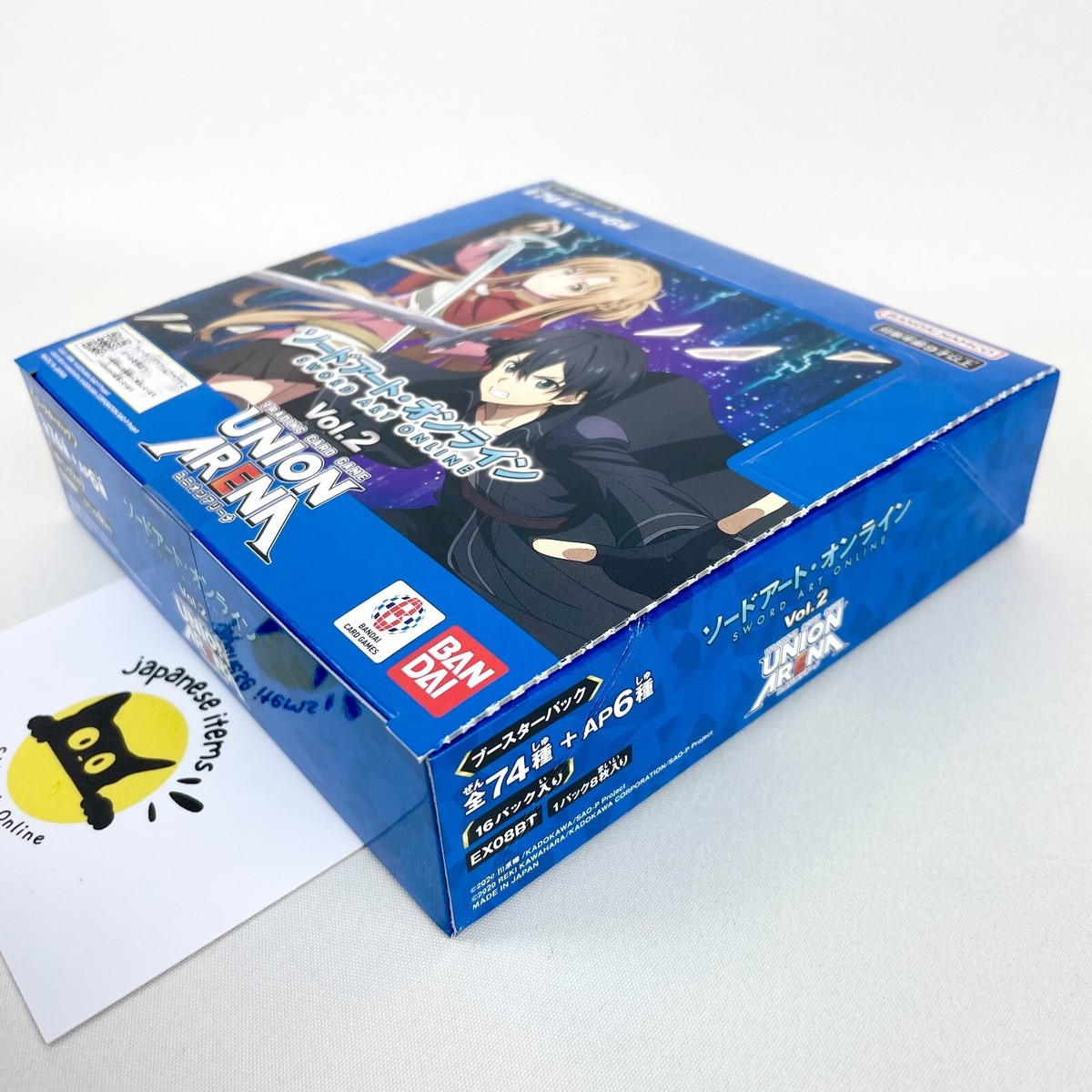 UNION ARENA Booster Box SWORD ART ONLINE Vol.2 EX08BT Factory
