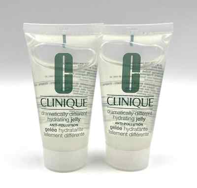 2 x Clinique Dramatically Different Hydrating Jelly Moisturizer  1.7oz *2=3.4 oz