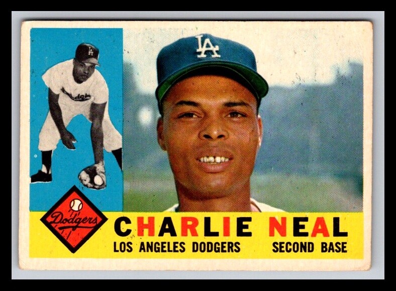 1960 Topps #155 Charlie Neal GD or Better | eBay