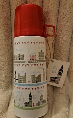 London Edelstahl Trinkflasche
