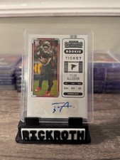 2022 Panini Contenders - Rookie Ticket Tyler Allgeier #221 (AU, RC)