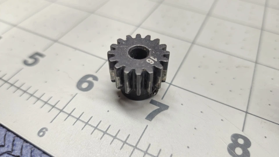 Arrma Pinion Gear Set 16T 17T 18T Mod 1 - Nero Talion Senton Kraton Typhon - Image 3 of 4