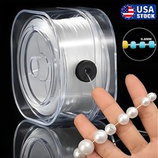 Elastic Stretch Beading Rope Line Cord Thread String for DIY Bracelet 328ft USA