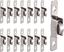 15 Pack Sliding Window Pulley Wheels Single Roller for Doors Cabinets Wardrobes