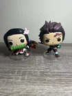 Funko Pop! Vinyl: Demon Slayer: Kimetsu No Yaiba Tanjiro And Nezuko Lot Loose