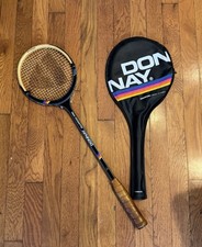 Vintage Donnay Allwood Squash Racquet with Cover