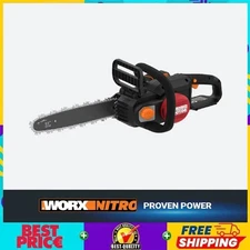 🔥 WORX Nitro 20V Brushless 12" Cordless Chainsaw - Tool Only  - WG350.9 - ⚡️