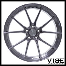 20 Vertini Rf1.2 Titanium Concave Wheels Rims Fits Ford Mustang Gt