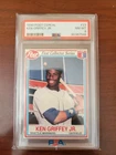 1990 Post Food Issue Ken Griffey Jr #23 PSA 8 Mariners HOF
