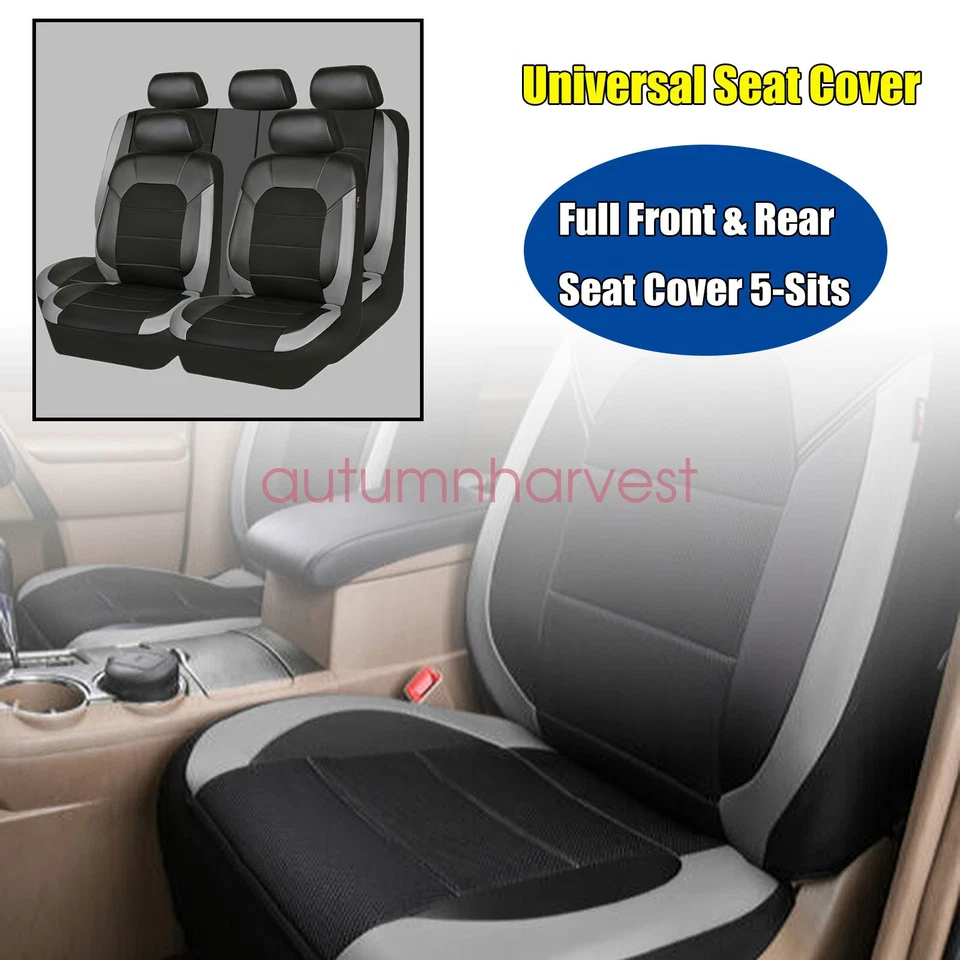 For Hyundai Tucson Accent Sonata Elantra Car 5-Sits Full Surround Set Seat Cover - Image 3 of 4