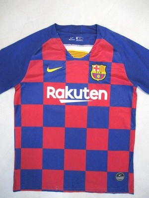 Nike  FC Barcelona    Messi Trikot     Blau /  Rot /  Logo  Nummer  10   Größe M
