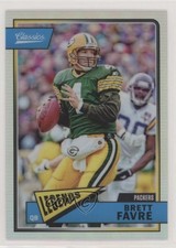 2018 Classics Legends Optichrome Premium Edition Red Back Brett Favre HOF 8z7