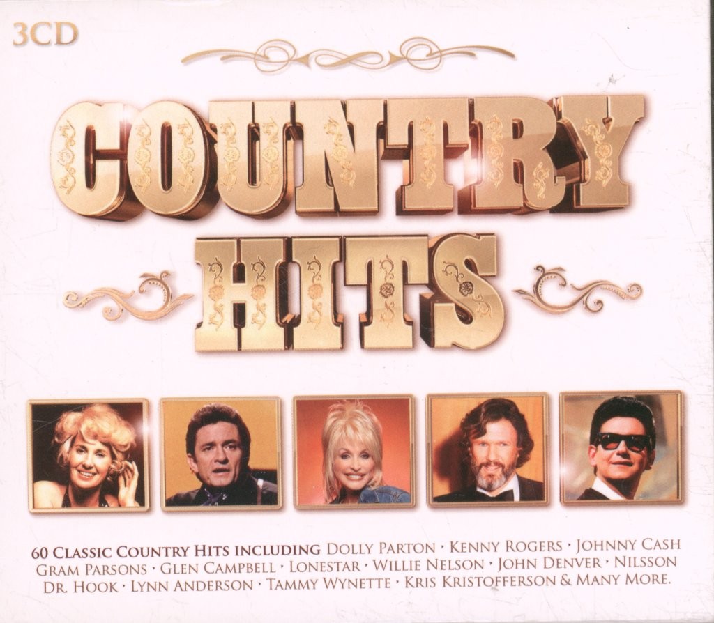 Various Artists Country Hits CD set Europe Union Square Music Ltd. 201 EX-/VG+