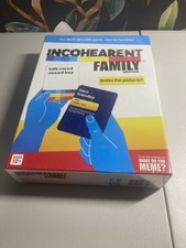 Incohearent Family Edition Card Game New