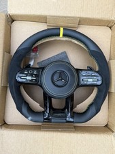 AMG Leather Steering Wheel for Mercedes-Benz GLA GLC GLE GLS W212 W222 W213