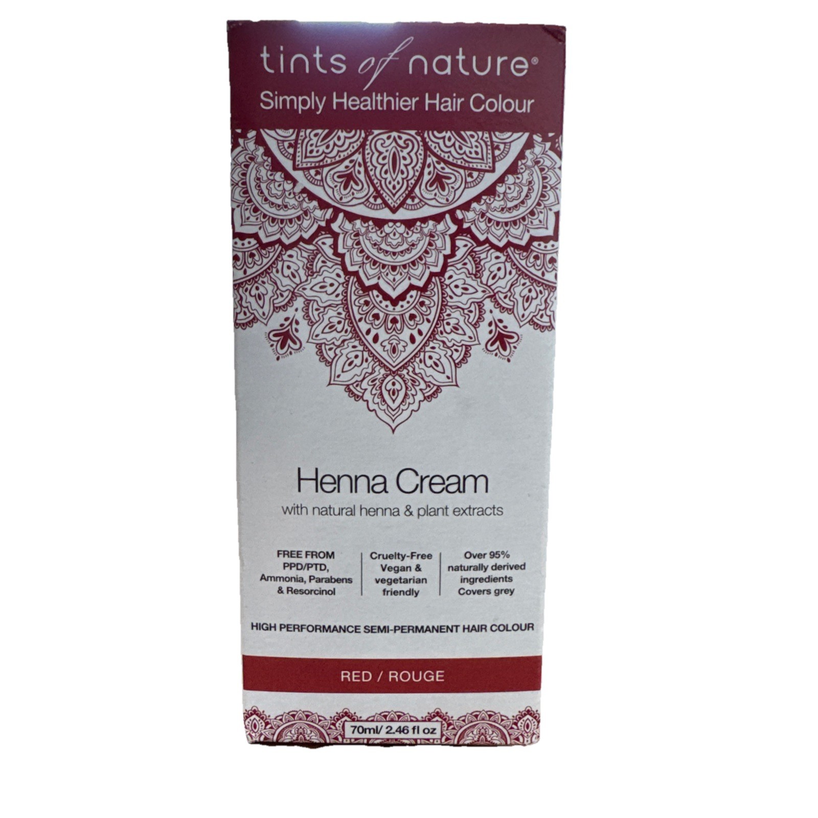 Henna Cream Red 2.46 Oz