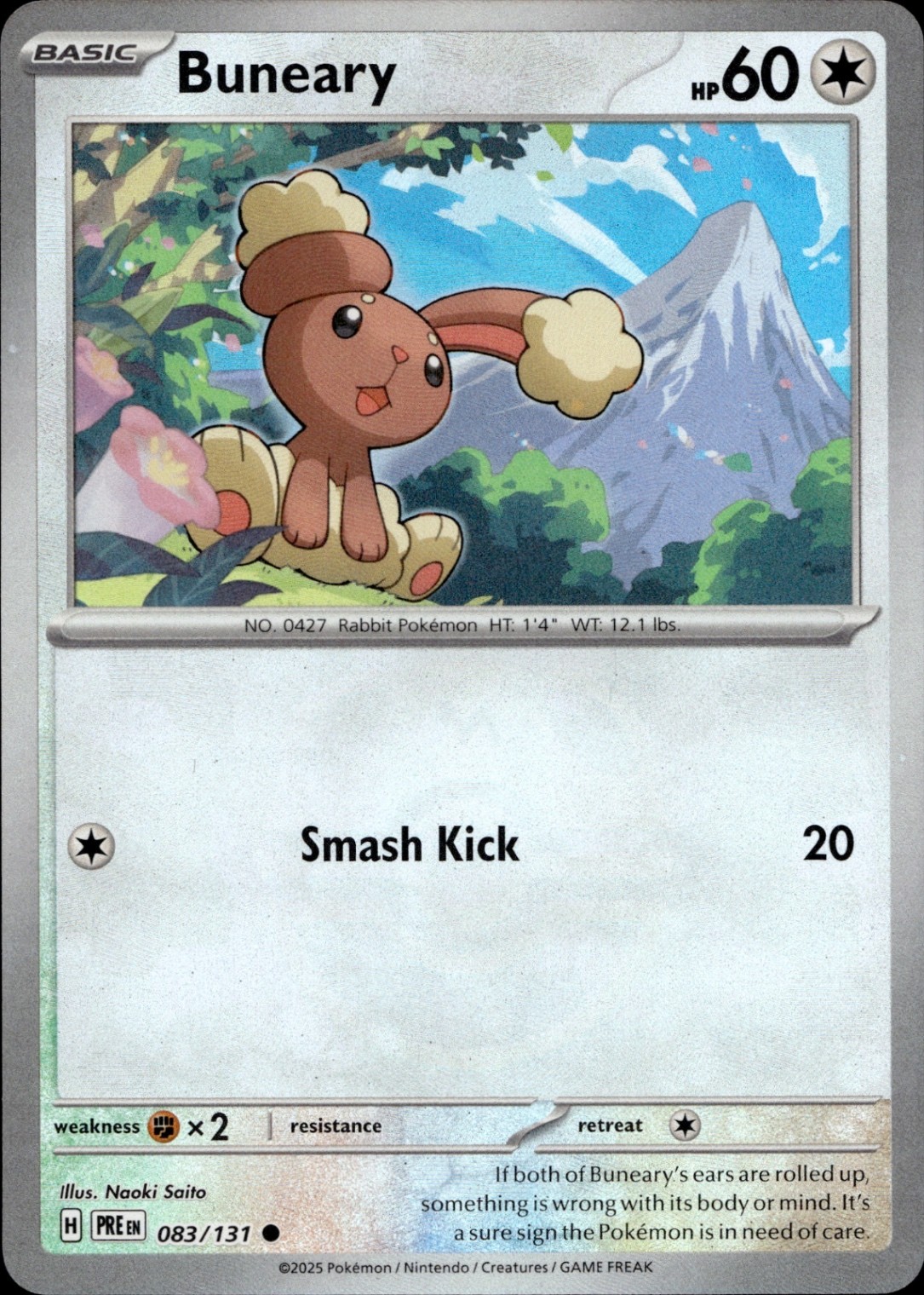 Buneary Common SV: Prismatic Evolutions 083/131 LP