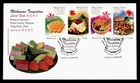 DR WHO 2014 MALAYSIA FDC JOINT ISSUE HONG KONG LOCAL FOOD COMBO R54528