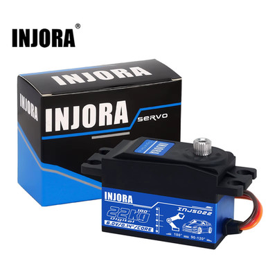 Injora INJS022 Low Profile High Torque Digital Metal Gear Servo 22kg/cm 0,14s