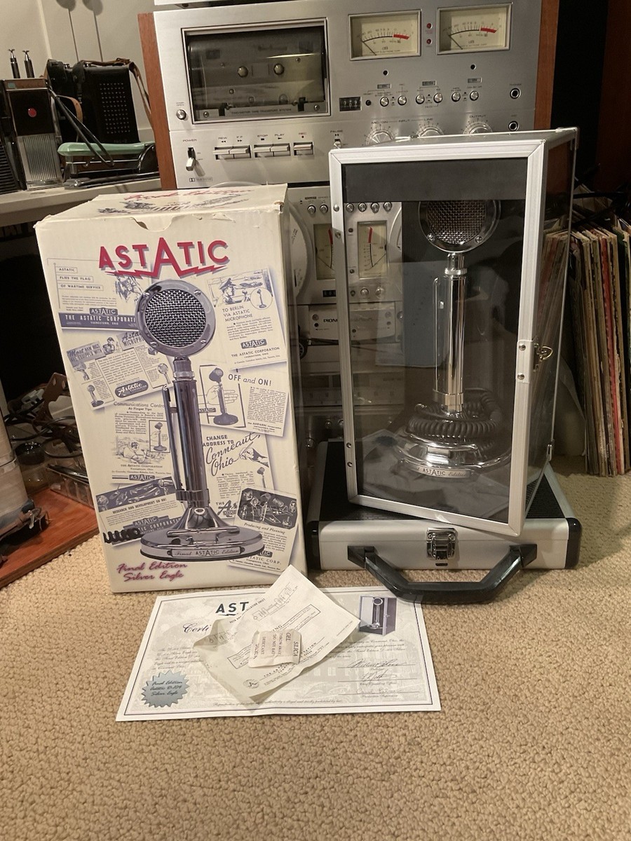 受信機 Astatic D-104 Silver Eagle Final Edition Astatic D-104 Silver Eagle “Final Edition” In Case With Original