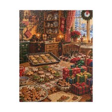 Christmas Kitchen Baking Jigsaw Puzzle Holiday Baking Scene 110 pcs