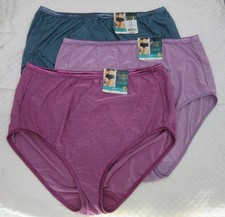 NWT set/3 VANITY FAIR ILLUMINATION BRIEF 13109 DISTANT STAR CHARMED VIOLET HAZE