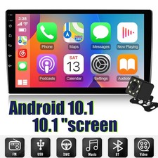 10.1" Double Din Car Radio, Wireless Apple CarPlay, Android Auto, GPS Navigation