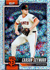 Carsonn Seymour RC Sandglitter 2026 Topps Celebration Series 1 Free Shipping 112