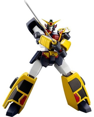 The Brave of Gold Goldran Dran & Great Parts Model Kit Kotobukiya