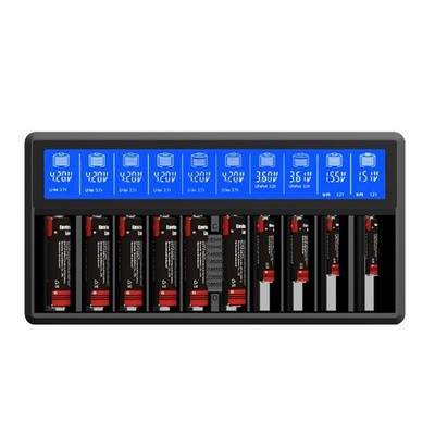 Nokoser M1000 Intelligent LCD Battery Charger NiCd NiMH Li-ion LiFePO4 Powerbank