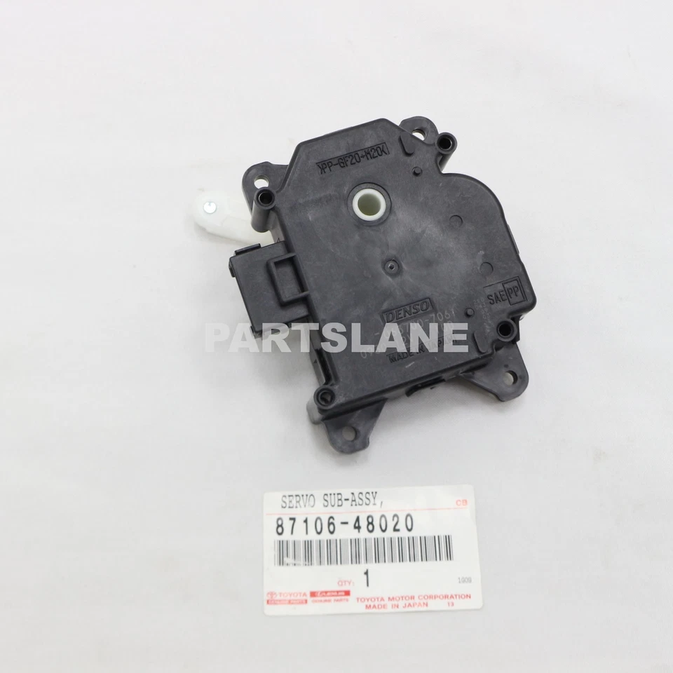 87106-48020 Toyota Original SERVO SUBCONJUNTO, AMORTIGUADOR (PARA AIRMIX) Foto 2 de 2