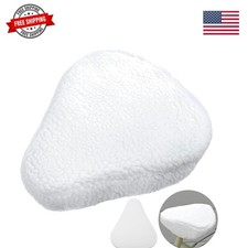 Imitation Sheepskin Bicycle Seat Cover Removable Sponge Padding Universal ... Imitation Sheepskin Bicycle Seat Cover Removable Sponge Padding Universal ...