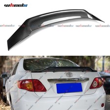 For 09-13 Toyota Corolla Sedan Carbon Fiber R Style Duckbill Trunk Spoiler Wing For 09-13 Toyota Corolla Sedan Carbon Fiber R Style Duckbill Trunk Spoiler Wing