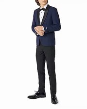 Opposuits Big Boy Navy Blue Dress Suit Midnight Blue Size 14y