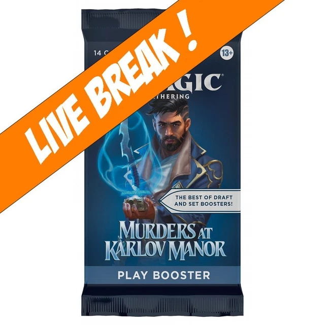 [ Live Break ] Magic Murders at Karlov Manor - Play Booster Pack