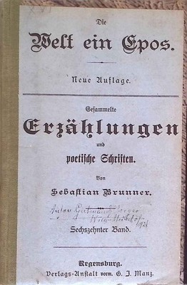 Die Welt ein Epos. Gesammelte Erzählungen und poetische Schriften, Sechs 2254643