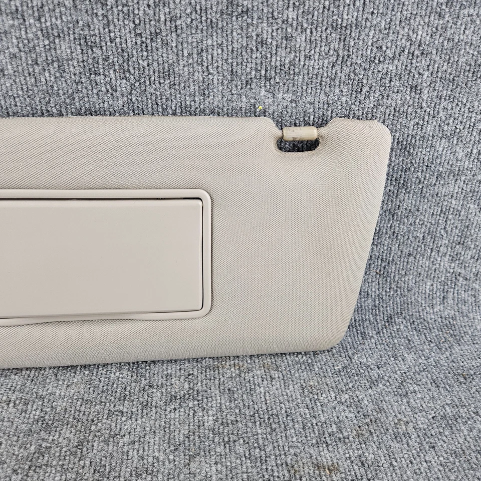 2006-2014 Subaru Tribeca Driver Sun Visor OEM Grey Left Shade - Image 3 of 4