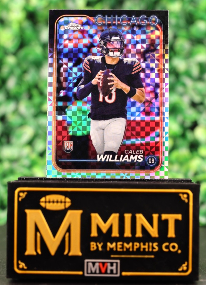 2024 Topps Chrome - Rookies Caleb Williams #202 X-Fractor (RC) Bears