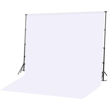 Photo Backdrop Curtains Backdrop for Photoshoot 10X 20 FT 10 20 White