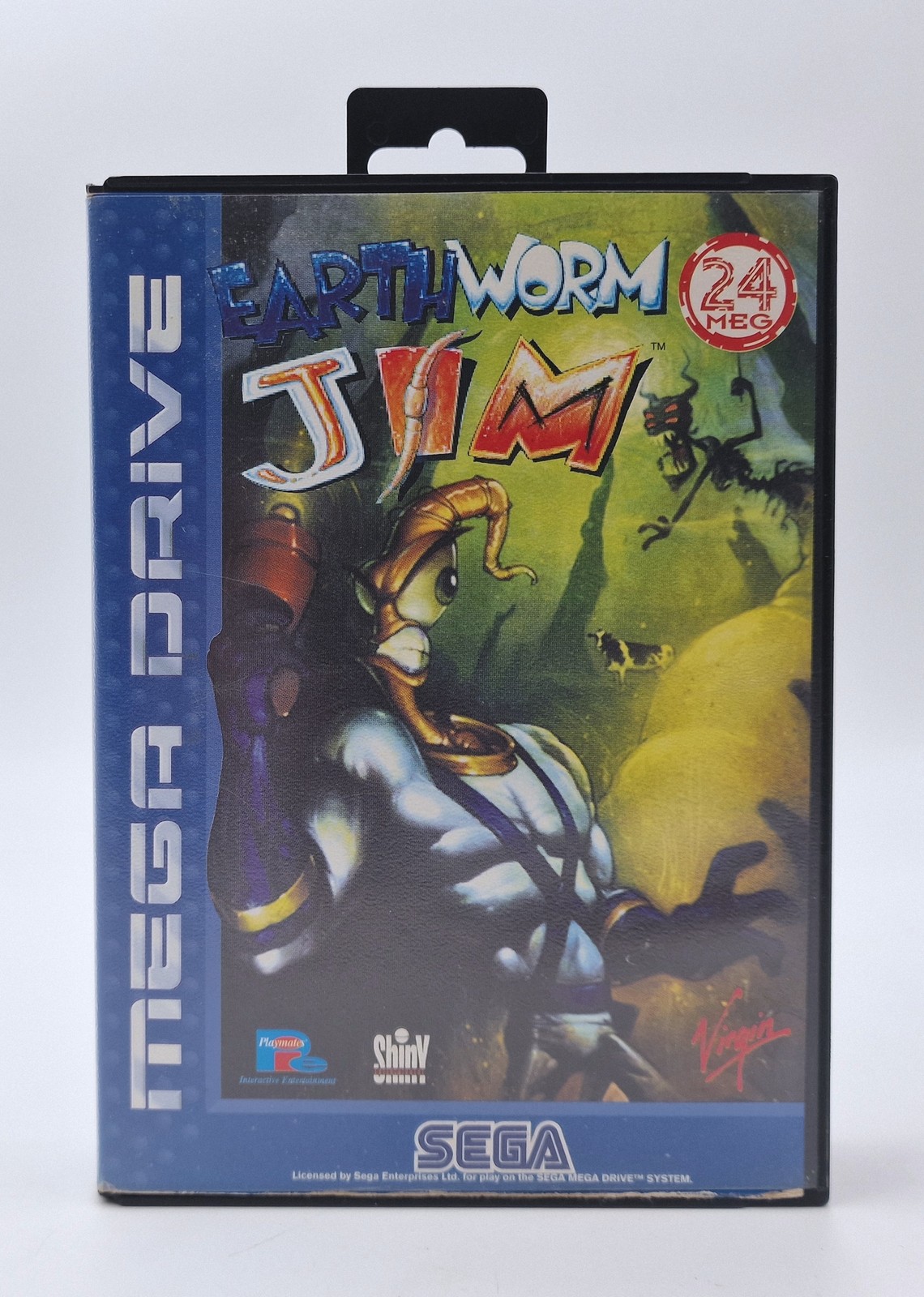 Earthworm Jim - SEGA Megadrive - Complet - PAL - Tres Bon Et