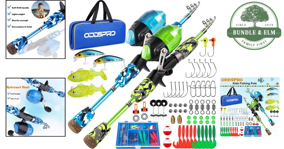 best little girl's fishing pole Kids Portable Telescopic Rod and Reel Combo Kit Dcenta Portable Telescopic Fishing Rod and Reel Combos Kit will be the best choice for you and your kids Walmart seriously has the cutest