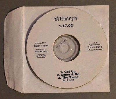 SLITHERYN Demo CD 2002 Rare Promo COREY TAYLOR Produced Slipknot Stone Sour OOP