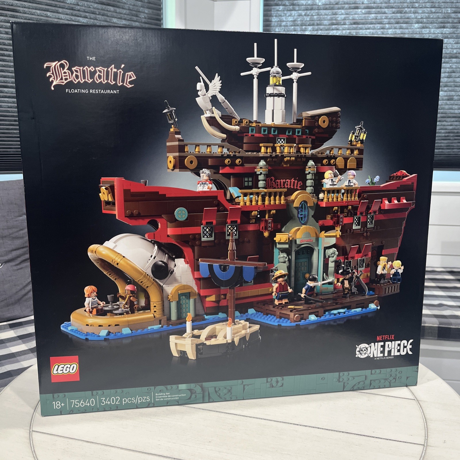 LEGO ONE PIECE Netflix Series The Baratie  Floating Restaurant 75640