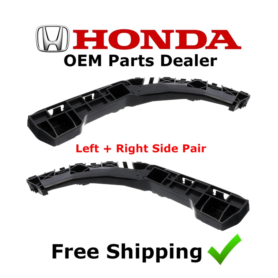 Soporte de retención espaciador de parachoques trasero izquierdo + derecho Honda CR-Z 2011-2015 NUEVO (OEM) Foto 3 de 4