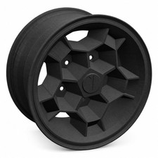 Wheel Display Model Compatible With Pontiac Trans Am 1975 Honeycomb Black Wheel Display Model Compatible With Pontiac Trans Am 1975 Honeycomb Black