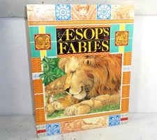 Brimax Aesop's Fables Vintage Oversized Hardcover 1993