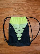 Nike Brasilia Training Gymsack, Black And Yellow Drawstring Bag