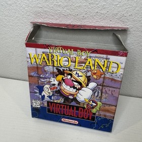 Virtual Boy Wario Land (Nintendo Virtual Boy, 1995) Complete CIB