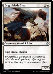 Brightblade Stoat #4/427 Bloomburrow