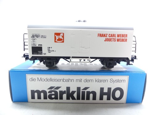 Märklin H0 4415 SoMo vagón de mercancías "Franz Carl Weber", AC, NUEVO en embalaje original #65739 | Zustand: Gebraucht